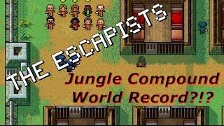 Jungle Compound - Day 1 Escape! (World Record?!?) | The Escapists [XBOX ONE]