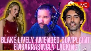 BREAKING: Blake Lively Amends Complaint - Full Legal Break Down of Who's Winning