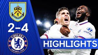 Burnley 2-4 Chelsea | Christian Pulisic Hits PERFECT Hat-Trick! | Highlights