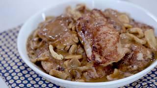 Chicken in Creamy Mushroom Sauce | Yummy Ph