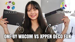 XP PEN Deco Fun S vs One by Wacom CTL 472 (Top Brands) ︎ | Emmy Lou