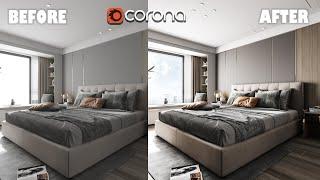 corona render post production all element + photoshop tutorial