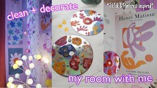 ПЕРЕДЕЛКА КОМНАТЫ как в PINTEREST / Aesthetic ROOM MAKEOVER *tiktok & pinterest inspired*