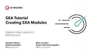 SXA Tutorial Series (ep14): Creating Modules