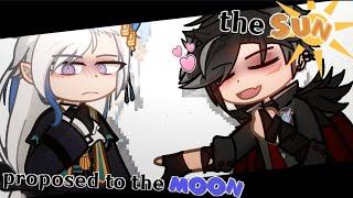 The sun proposed to the moon || Neuvithesley/Wriolette || Genshin Impact x GL2