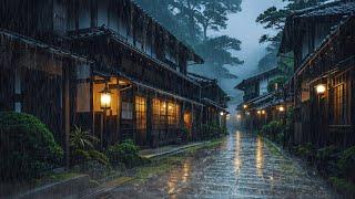 Night Rain Ambience with HEAVY RAIN Sounds - Sleep Instantly