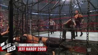 Elimination chamber match eliminations: WWE top 10