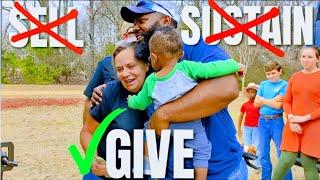 A Movement Started Today!!!! | FAMILY STARTS FARM & JESUS TELLS THEM TO GIVE IT ALL AWAY