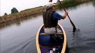 Freestyle Canoeing Practice Session  "You Raise Me Up" Stern mounted camera #1