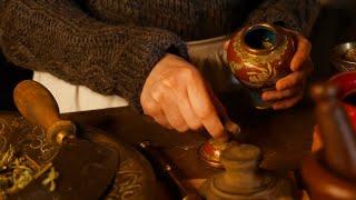 Preparing an Order at the Apothecary Shop | Cinematic ASMR (no talking)