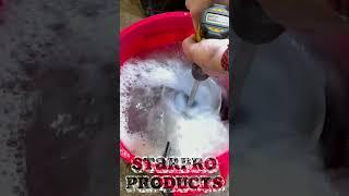 Washing a Kart Tire with the Starpro Tire Washer Tool #flattrack #kartlife #wash #asmr