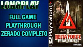 Longplay Delta Force: Urban Warfare [PS1] Full Game Playthrough Zerado Completo