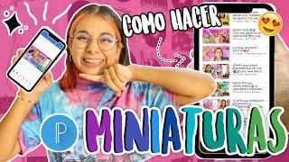 Como HACER MINIATURAS para YouTube | Como HAGO mis MINIATURAS ACTUALIZADO 2021 PASO a PASO ⬅️⬅️