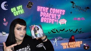 LOVELACE COSMETICS | DRACUL'S BRIDE PALETTE | GOTH MAKEUP LOOK