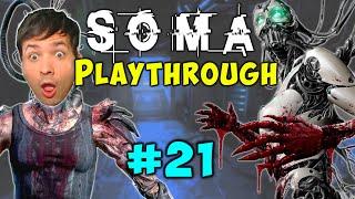 SOMA Blind Horror Playthrough with Manni - Pt 21 - Should We Kill The WAU?