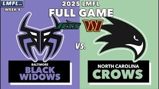 Max | BBW vs. Tyrell | NCC - 2025 LMFL Week 4 - Full Game