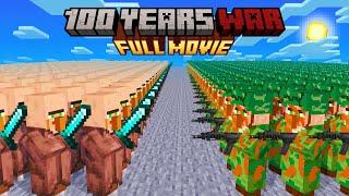 Minecraft but it's 100 Years Villager War [FULL MOVIE]