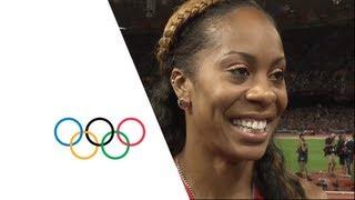 USA's Sanya Richards-Ross Wins Women's 400m Gold - London 2012 Olympics