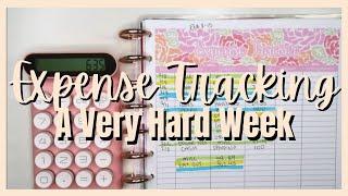 Everything I Spent During a Very Hard Week | Expense Tracking