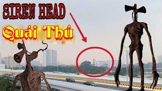 SIREN HEAD Monster Short Movie A Mysterious Appearance Near High-rise Buildings in Hanoi