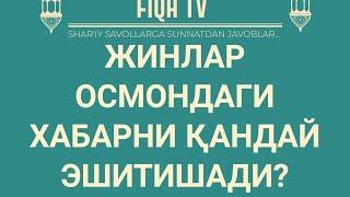 Жинлар осмондаги хабарни қандай эшитишади?