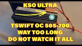 Iceriver KS0 Ultra Tswift Overclocks 505-700GH  12v and 19v set up full