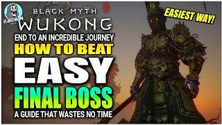 BEST HOW TO BEAT Great Sage's Broken Shell Final Boss EASY GUIDE | Black myth Wukong