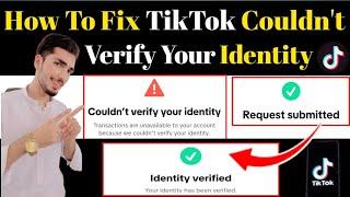 How to fix TikTok couldn't verify your identity |UK account verification code problems solve 2024