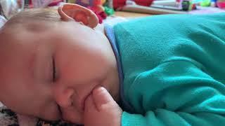 ASMR baby sleeping  sounds |sucking yummy fingers