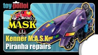 Vintage Kenner M.A.S.K. Piranha repair - Toy Polloi