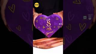 Valentine's Day Special DairyMilk Silk Hearts & Roses Milkshake #shorts #asmr #vivscooking