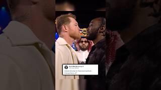 Canelo Alvarez vs Terence Crawford - Intense first face-off