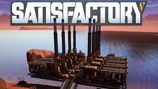 Efficient Starter Coal Power Setup Tutorial | Satisfactory