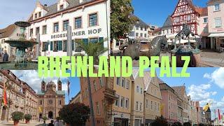 Rheinland Pfalz - Urlaub in Deutschland 2024 Teil 14 - Speyer - Deidesheim Weinstraße - Alzey Tipps