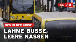 Streik, lahme Busse, leere Kassen – BVG ausgebremst?