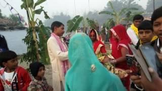 Anup babu Juman chhapra chhate puja