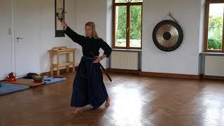 Muso Shinden Ryu Iaido (Omori Ryu) Kata "Seichuto"