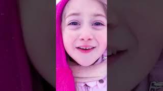 Anita And Yarik Runs From Snowman