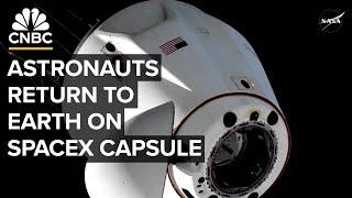 Watch astronauts return to Earth on SpaceX capsule after months on the ISS — 3/18/2025