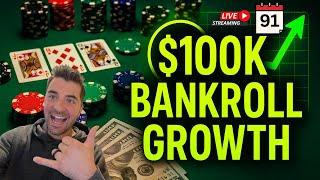 Bink or Bust- $100k Poker Bankroll Challenge - Day 91