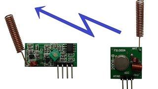 МОДУЛИ ПЕРЕДАТЧИКА И РАДИОПРИЁМНИКА ДЛЯ ARDUINO-ПРОЕКТОВ НА 433 МГц