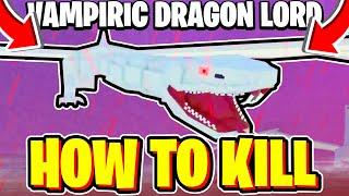 *EASY* How To KILL VAMPIRIC DRAGON LORD BOSS In RUNE SLAYER! (Cheese Vampiric Dragon Lord) Roblox