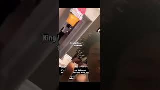 King Von at a birthday party