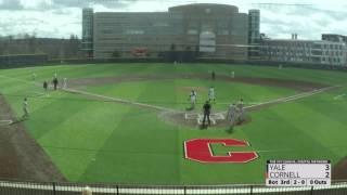 Highlights: Cornell Baseball vs. Yale - 4/2/17