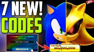 *NEW* CODES️SONIC SPEED SIMULATOR ROBLOX CODES 2024 - SONIC SPEED CODES 2024 ROBLOX