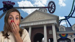 UNDERRATED Theme Park! Six Flags New England 2025