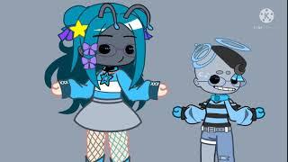 Lunar cosplaying as AI Moon ! ||ft.Lunar & AI Moon || KatterChan