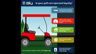 SCDOT - Is your golf cart operated legally?