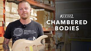 How much does a chambered body affect a guitar? | Kiesel Guitars