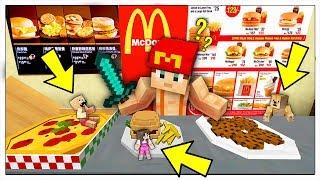 MINI NASCONDINO NEL MCDONALD'S DA PICCOLISSIMI! - Minecraft ITA